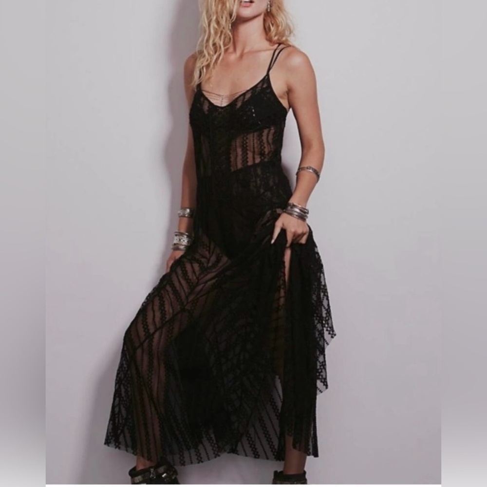 Free People Boho Slip Dress